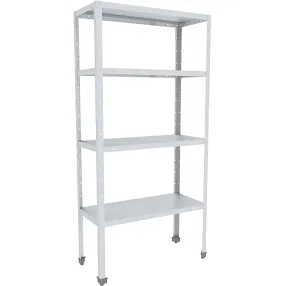 стеллаж стандарт скк-8/4 снк-п 1850х800х400 полностью из нерж. стали, перфорация