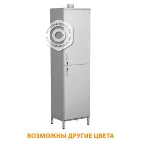 шкаф для химических реактивов шпхр-3 (корпус лдсп серый, каркас серый)
