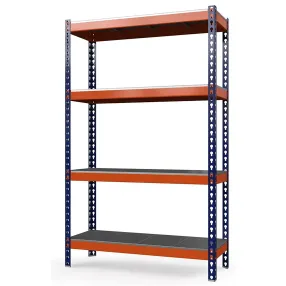 стеллаж металлический профи-т 2500х1845х455 (4 сплошные оцинкованные мет. полки)