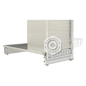 корзина для панели торцевой сетчатой 200х400х100 мм