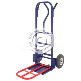 тележка грузовая двухколесная с откидной полкой кг 250 п г\п 250 кг (без колёс)