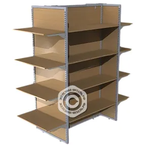 стеллаж островной «гондола» с торцевыми секциями