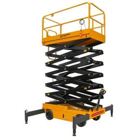 подъемник ножничный самоходный sjy-0.5-11a (500 кг, 11 м) смартлифт (smartlift)