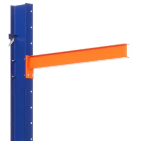 стеллаж консольный двухсторонний 2500х1064х1320 (3 яруса + основание)