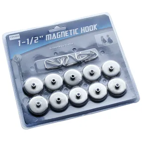 крюк магнитный 40мм, 10шт (арт. 24.45)