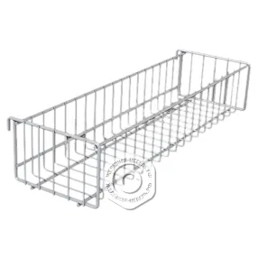 корзина сетчатая на решетку 100х150х540 мм