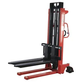 штабелер гидравлический 2,0 т 2,5 м tor cty-eh с раздвижными вилами