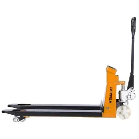 гидравлическая тележка (рохля) с весами bfc-sc-ii (3000 кг, 1150х570 мм, pdp) wemalift