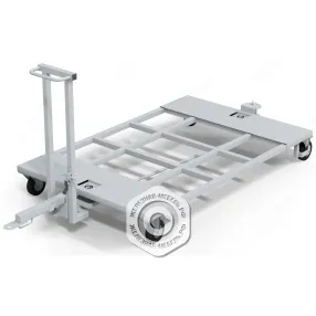 тележка для перевозки грузов и поддонов с управляемыми колесами (1133х1900х1220)