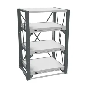 стеллаж вт-02 с выкатными платформами