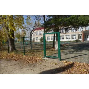 калитка 3d распашная для забора 1530х900 мм