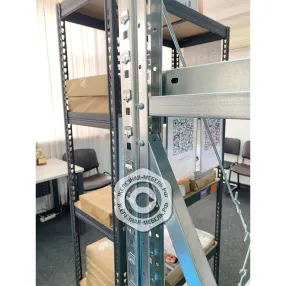 стеллаж ms u 2000х700х300 (5 полок, нагрузка на полку 200 кг)