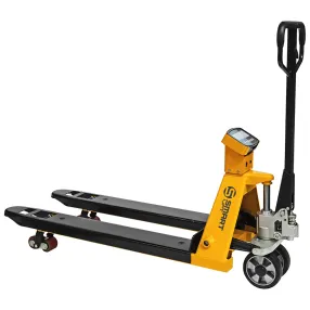 гидравлическая тележка с весами bfc25 (г/п 2500 кг, вилы 1150x570 мм, rdp) смартлифт (smartlift)