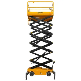 подъемник ножничный самоходный sjy-0.5-11a (500 кг, 11 м) смартлифт (smartlift)