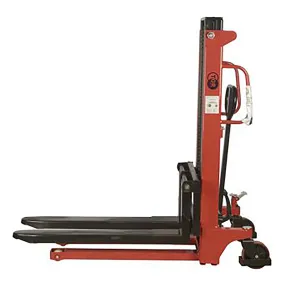 штабелер гидравлический 2,0 т 2,0 м tor cty-eh с раздвижными вилами