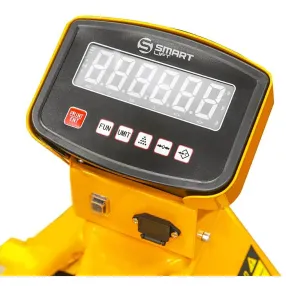 гидравлическая тележка с весами bfc25 (г/п 2500 кг, вилы 1150x570 мм, rdp) смартлифт (smartlift)