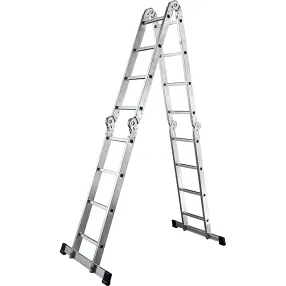 лестница-трансформер алюминиевая alumet 2х3 + 2х4