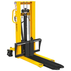 ручной гидравлический штабелер smartlift sda 1520 (1500 кг; 2 м; вилы 300-850 мм)