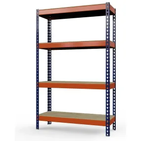 стеллаж металлический профи-т 2000х1240х500 (4 полки из фанеры)