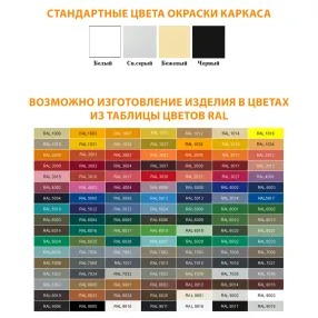 шкаф металлический для хозяйственного инвентаря шмх-1 (белый)