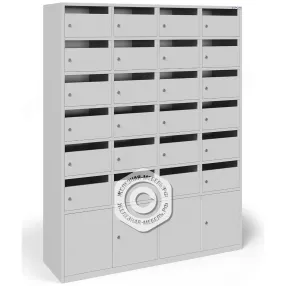 шкаф абонентский ша-24-п тип-1 (20+4 ячейки)